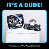 DUDE Wipes DUDE Bombs Toilet Stank Eliminator - 2-in-1 Air Freshener and Toilet Bowl Cleaner - 1 Pack (40 Pods) - Deodorizing Blend of Lavender