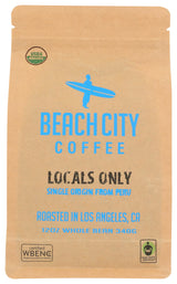 Beach City Coffee, Coffee Whole Bean Locals Only Og, 12 Ounce