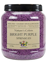 Bright Purple Sprinkles, Shimmery Sugar Sprinkles for Baking and Decorating, 2.9 Lb Canister (Pack of 1)