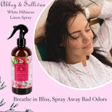 Abbey & Sullivan Linen Spray, White Hibiscus, 16 oz