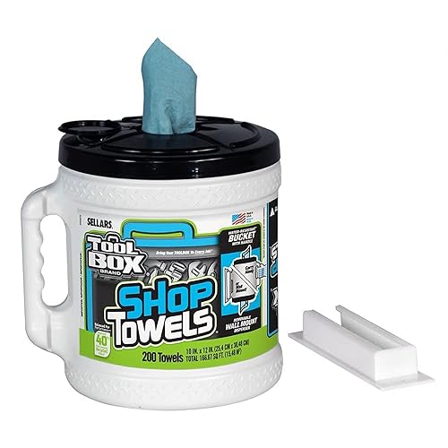 200CT BLU Shop Towel