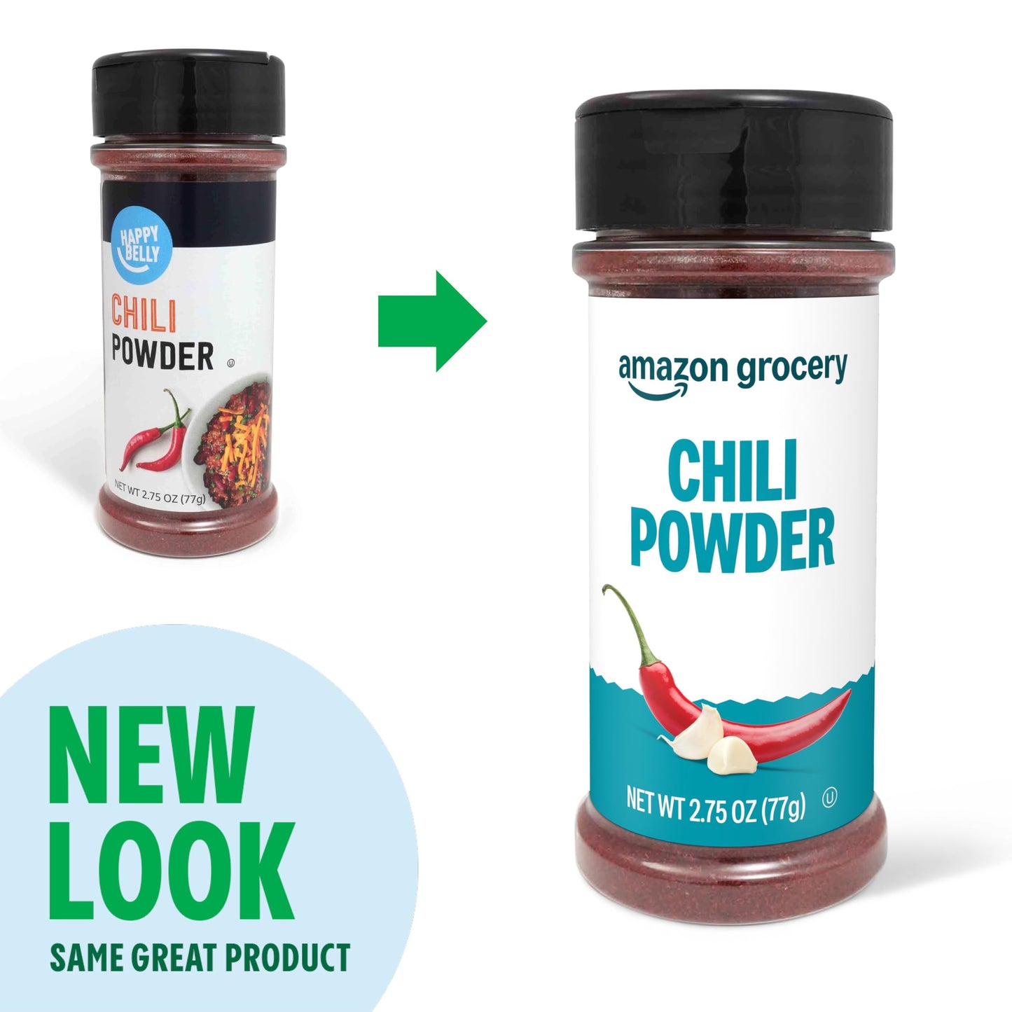 Amazon Grocery, Chili Powder, 2.75 Oz