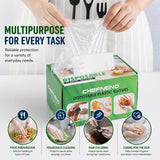Disposable Food Prep 700 Gloves (350 Pair) Plastic Disposable Gloves Kitchen Cooking Cleaning Food Handling Gloves (700 PCS)