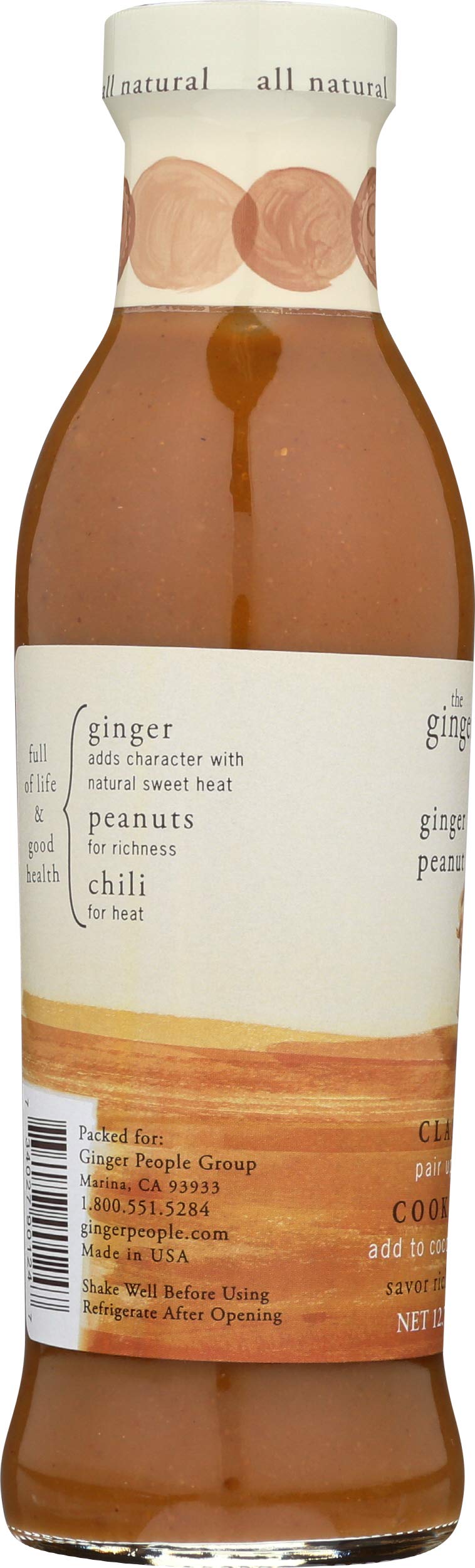 Sauce; Ginger Peanut