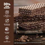 Loacker Classic Double Choc Wafers - Premium Crispy Cocoa Wafer Cookies with Chocolate Cream Filling - Multipack of 12 Snack Packs - NON-GMO