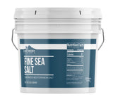 Earthborn Elements Fine Sea Salt, 1 Gallon Bucket, Sourced from Spain, Pure Ground, Baking & Cooking
