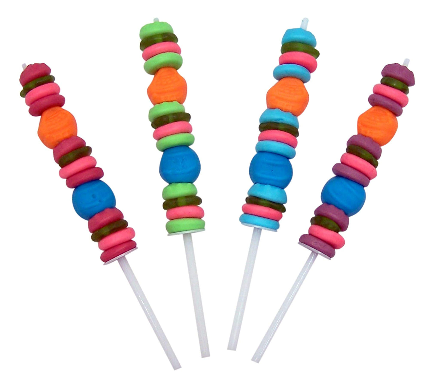 Gummy Krabby Patties on a Stick 1.48 oz. set of 4 Krrabby Sticks