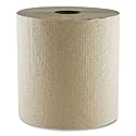 Boardwalk Hard Wound Towel, 1 Ply, 8" x 700 ft, Kraft, 6/Carton