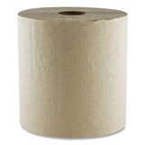Boardwalk Hard Wound Towel, 1 Ply, 8" x 700 ft, Kraft, 6/Carton
