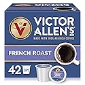 Victor Allen's Coffee French Roast, Dark Roast, 42 Count, Single Serve Coffee Pods for Keurig K-Cup Brewers