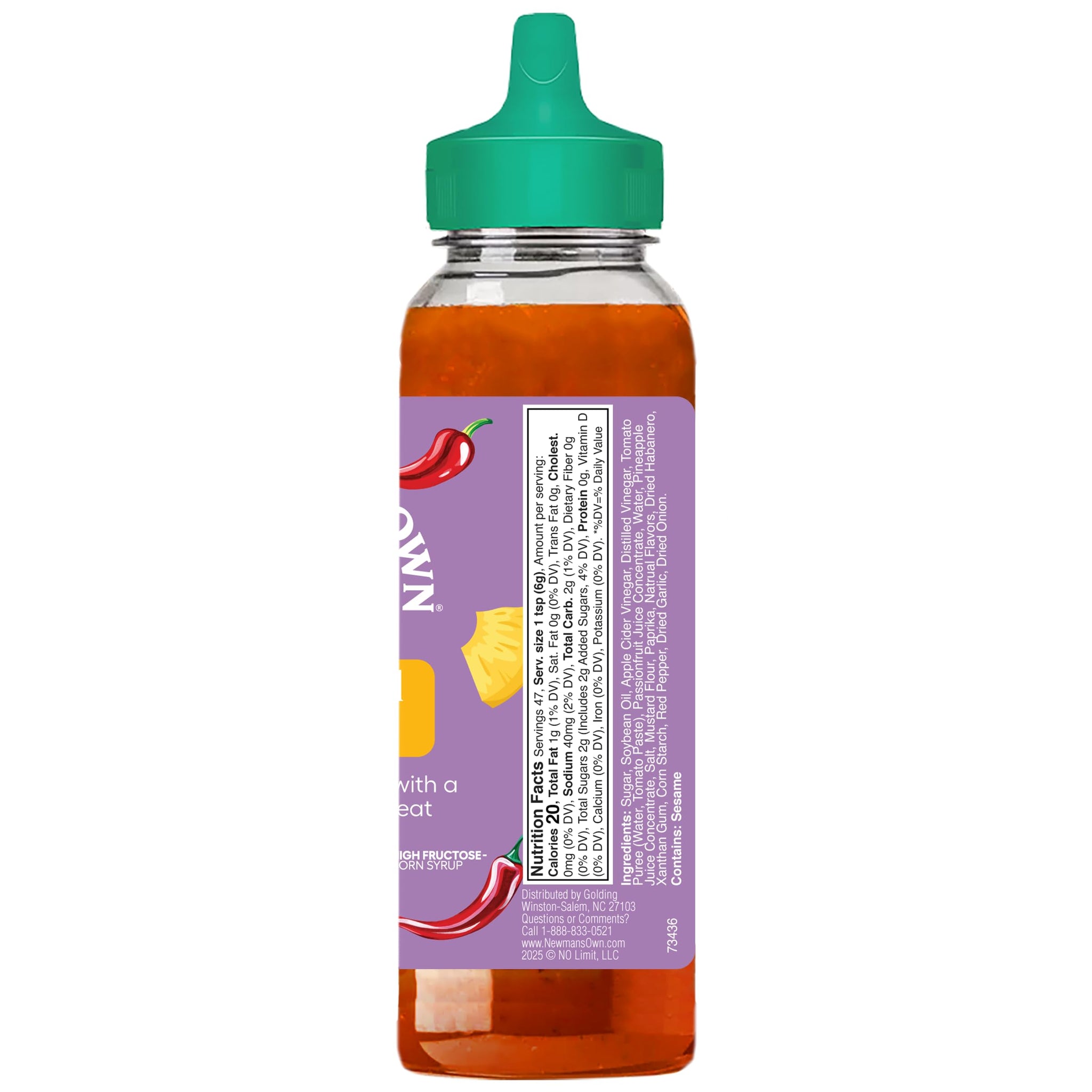 Newman's Own Tropical Blaze, 10 Ounce (Pack of 1)