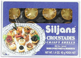 Siljans Croustades (Crispy Shells), 1.4-Ounce Boxes (Pack of 6)