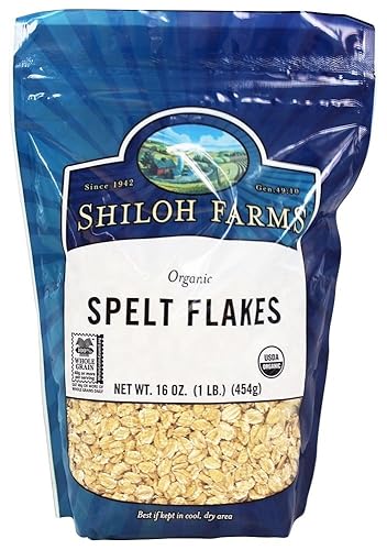 Shiloh Farms Organic Spelt Flakes, 16 oz (454 g)