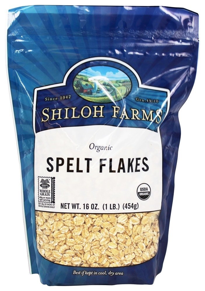 Shiloh Farms Organic Spelt Flakes, 16 oz (454 g)