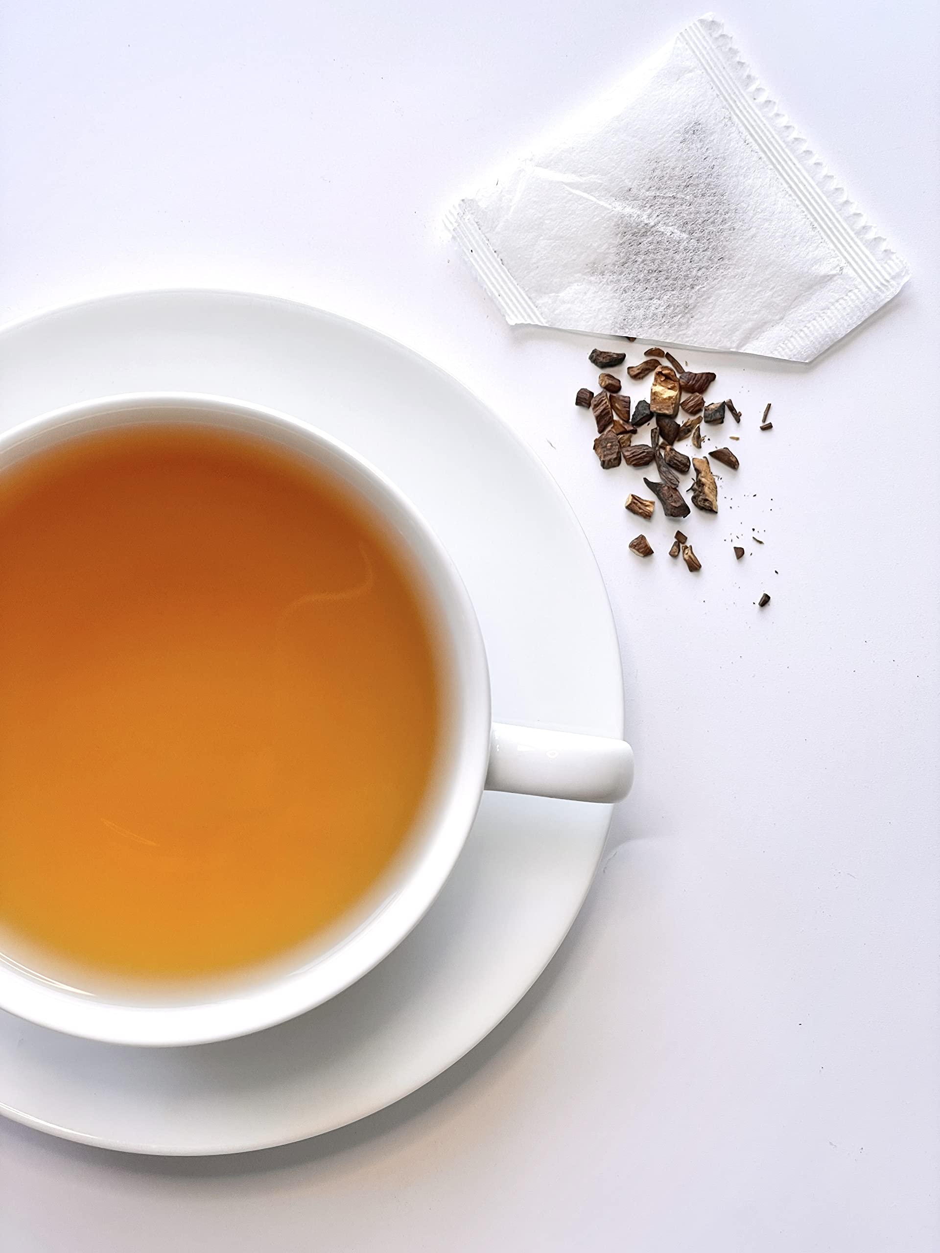 Palm Beach Medicinal Herbs - Roasted Dandelion Root Tea - Pure Herbal Tea Series, 30ct