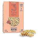 Three Farm Daughters High Fiber Pasta Rotini Pack, Low GI, Non GMO Rotini Pasta Noodles, Low Net Carb, Made in the USA, 12 oz. (1 Pack)