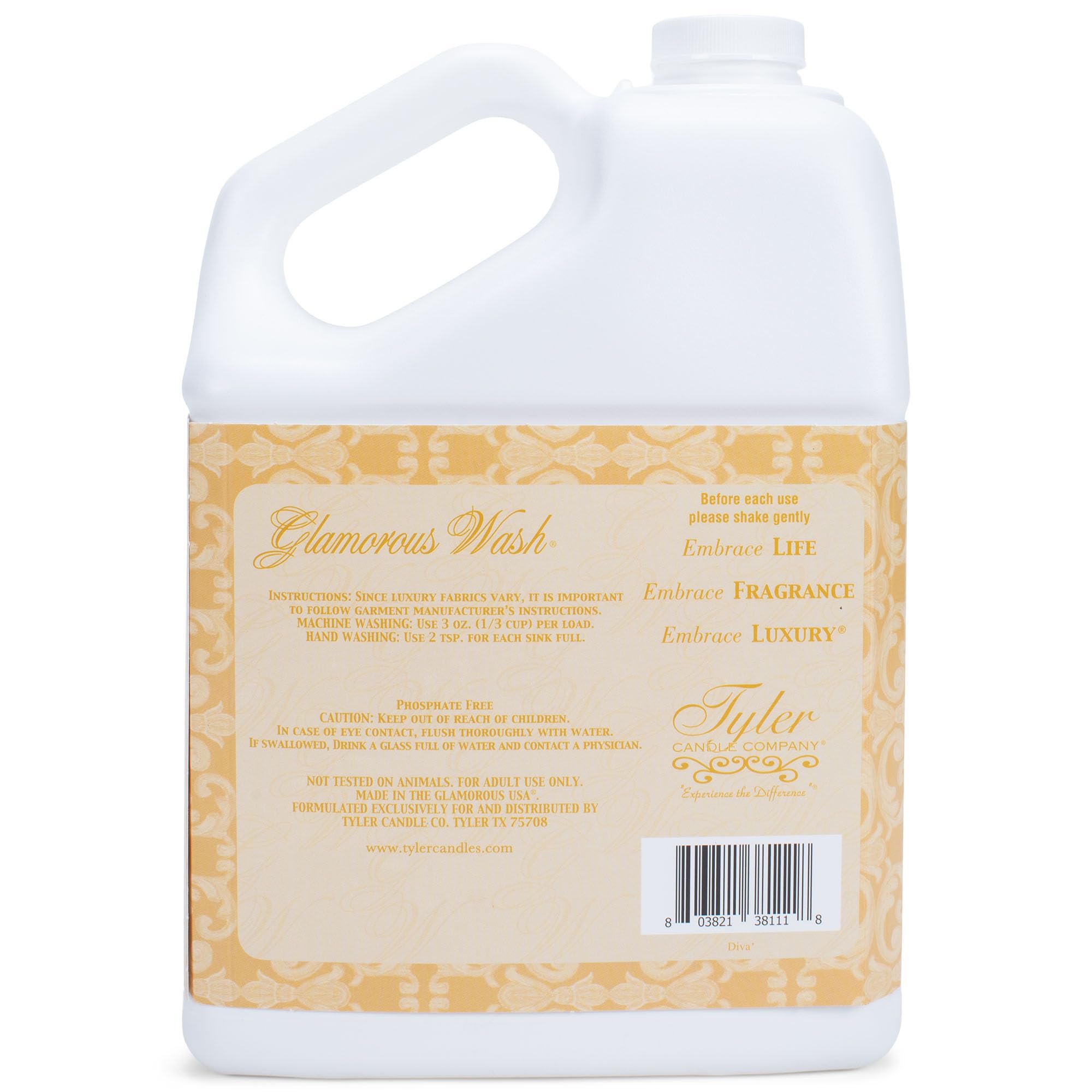 Tyler Candle Company 38173 Icon 128 ounce Liquid Laundry Detergent