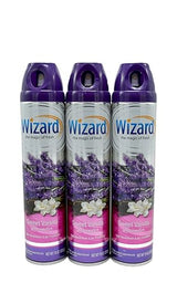 Wizard The Magic of Fresh Air Freshener 10Oz Sweet Vanilla Lavender Pack of 3