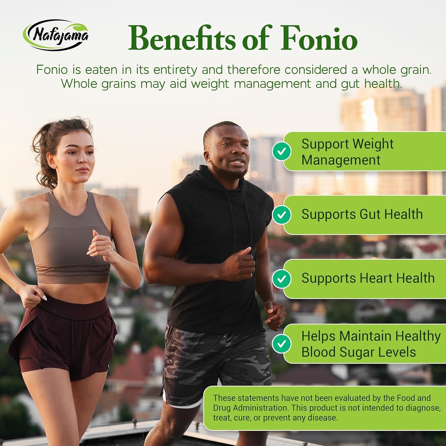 Nafajama Premium Fonio Variety 3 Packs-3lb, White Fonio Grain, Toasted Fonio Grain Organic & Toasted Fonio Flour | Gluten-Free Ancient Grain | Non-GMO, Vegan, High-Fiber Rice Alternative