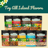 Hamakua Macadamia Nuts - Unsalted Hawaiian Grown Dry Roasted Half and Whole Macadamias without Salt - Natural Eco-Friendly Large Macadamia Nuts (10 oz