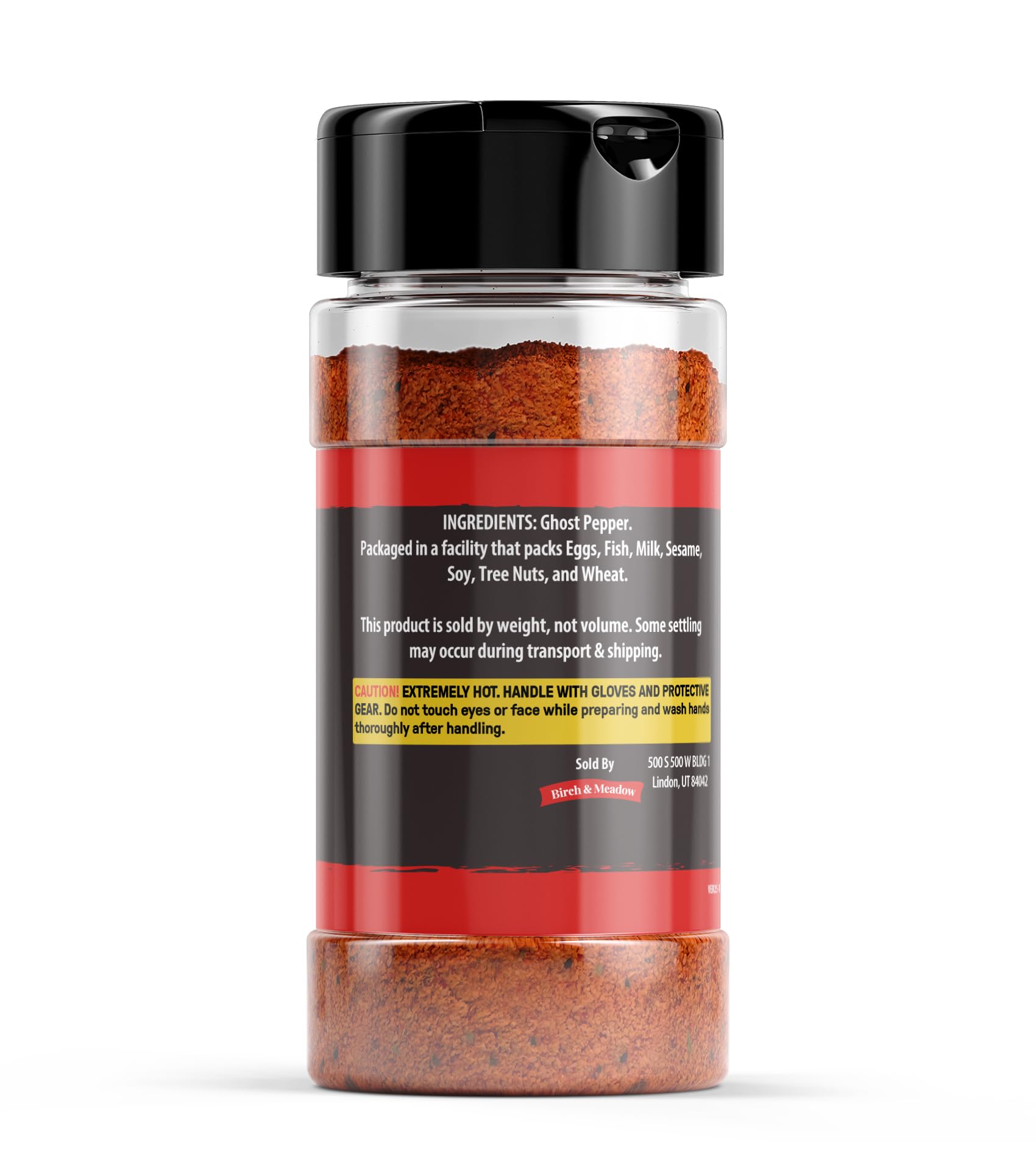 Birch & Meadow 5 Tbsp of Ground Ghost Chile Peppers, 500,000+ SHU, Sauces, Salsa