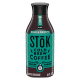 SToK Bold & Smooth Black Unsweetened Cold Brew Coffee, Ready to Drink Bottled Coffee, 48 fl oz