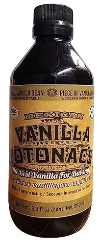 Mexican Vanilla Totonac’s - 8.3 Oz (250 mL) Bottle - Pure Vanilla Extract