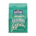 Lundberg Organic Arborio Rice, Rich Flavor, Creamy Texture, Perfect for Risotto, Rice Pudding & Soups, Pantry Staple, Sustainably Farmed, Gluten-Free, Non-GMO, Vegan, 4 lbs.