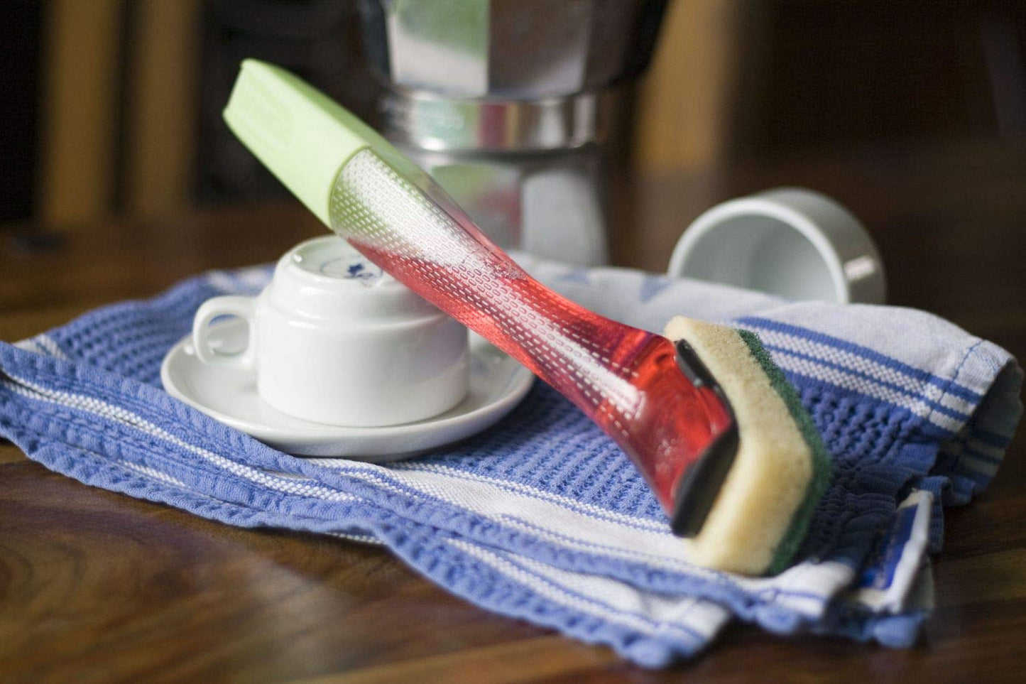 The Dishmatic Washing Up Brush Plus Heavy Duty Sponge