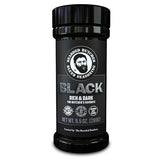Bearded Butchers Black Blend Seasoning, 9.5 oz Large Shaker - Coffee & Molasses Flavor for Steaks, Brisket, Burgers, Roasts, Game Meats - Gluten-Free