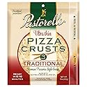 Pastorelli® Traditional Ultra Thin Pizza Crust, Crispy, Pre-made Pizza Base, Low Sodium, 12-inch, 3 Crusts, Pack of 10