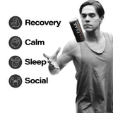 Peak Cocktails Non-Alcoholic Drinks | Alcohol-Free | Adaptogens, Nootropics, Superfoods for Recovery, Calm, Sleep | Ashwagandha, Tart Cherry