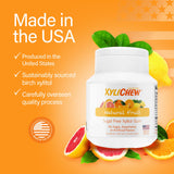 Xylichew Xylitol Gum - Chewing Gum Sugar Free, Aspartame Free, Gluten Free, Keto - Sugarless, Healthy, Natural Oral Care - Relieves Bad Breath and Dry