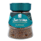 Juan Valdez Decaffeinated Freeze Dried Coffee | 100% Colombian Arabica Beans | 100% Colombian Coffee | 3.5 oz / 100 gr Jar | Rich Flavor, Naturally