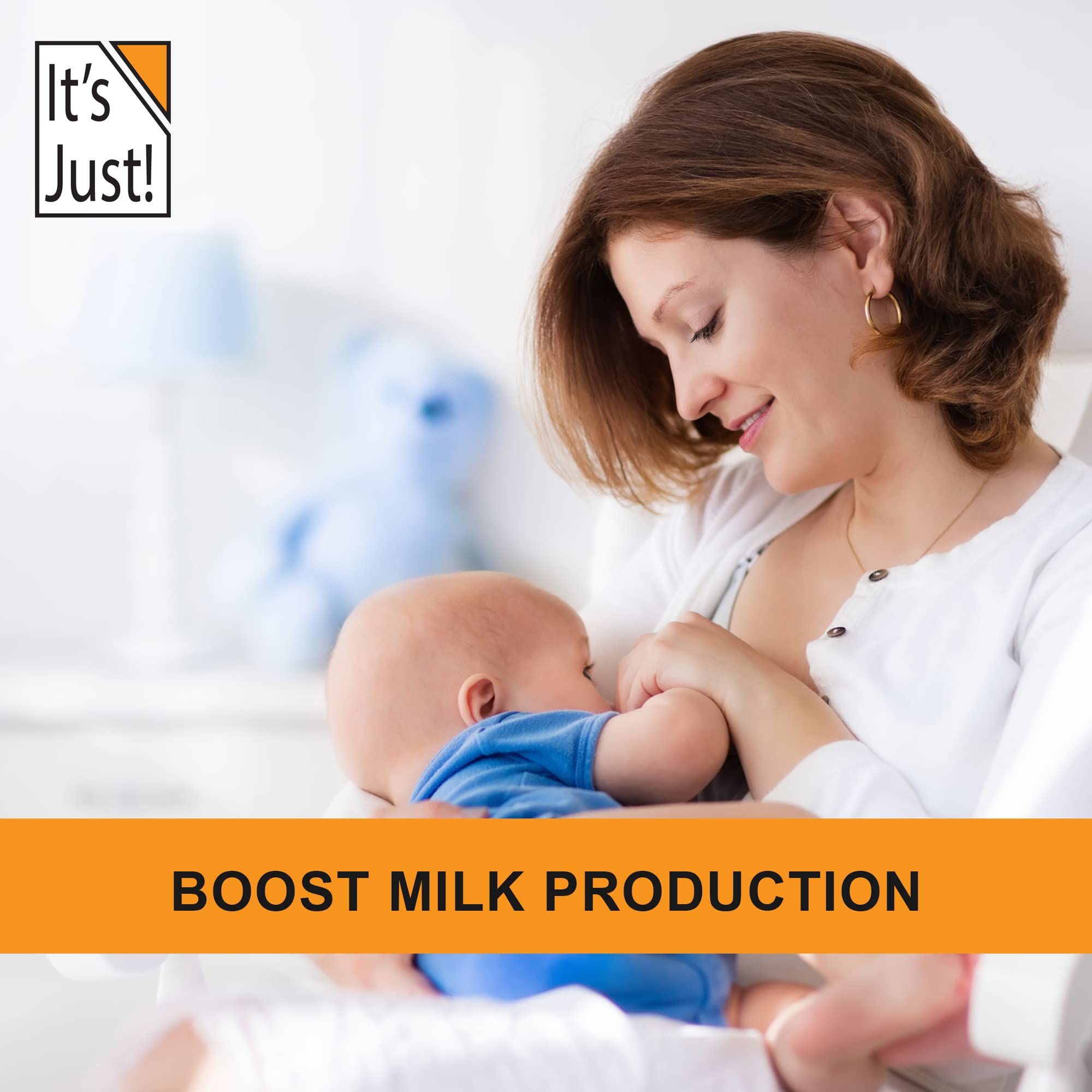 It's Just - Brewers Yeast Powder, Supports Lactation, Keto Baking, Sourdough Bread, Boost Mother's Milk, Make Lactation Cookies, 10oz