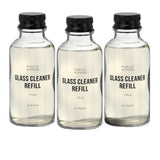 Public Goods Glass Cleaner Refill | Refill Concentrate for Windows, Mirrors, Glass Surfaces | Cruelty Free, Paraben Free, Vegan Friendly | 3 Pack - 24