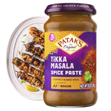 Patak’s Tikka Masala Spice Paste - Medium Indian Curry Paste w/a Blend of Freshly Ground Spices - Vegan & Gluten-Free - Flavorful Tikka Masala Curry