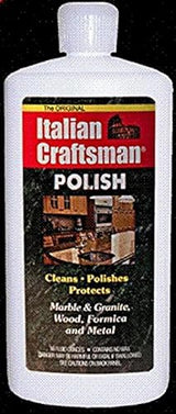 Italian Craftsman Polish Marble and Granite Polish 16 oz Pack of 4