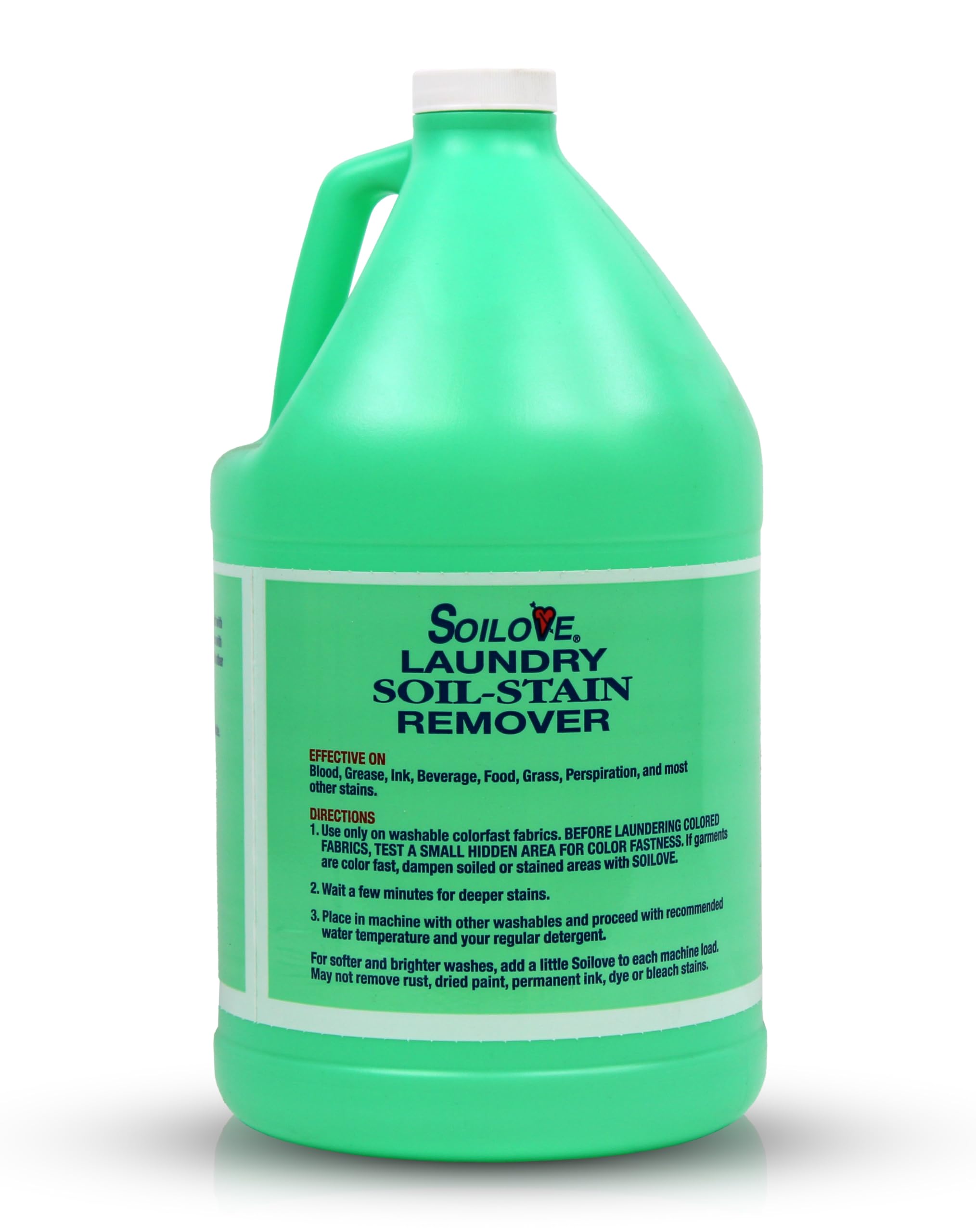 SOILOVE 1 Gallon Laundry Stain Remover & Ajax 134oz Oxy Overload Liquid Laundry Detergent - Ultimate Stain-Fighting & Freshness Duo for Tough Stains
