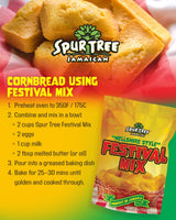 Spur Tree Jamaican Hellshire Style Festival Mix - Seasoned Coating for Crispy Flavor - Frying Magic for Deliciously Easy Meals - 12 Oz (2-Pack)