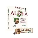 ALOHA Organic Plant Based Protein Bar MINIS | Oatmeal Chocolate Chip | GLP-1 Friendly, 20 Count, 24g Bars | Vegan, Low Sugar, Gluten Free, Low Carb