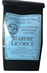 Montana Tea & Spice Trading LLC. Gourmet Herbal Tea Starfire Licorice (Starfire Licorice)