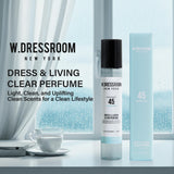 W.Dressroom No.45 Morning Rain Dress & Living Clear Perfume (5.28 oz) - Fresh Scent for Clothes, Fabrics, Carpets & Rooms, Natural Odor Eliminator