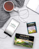 Bigelow Tea Peak Energy plus L-Theanine Black Tea, Caffeinated, 18 Total Tea Bags (Pack of 1)
