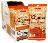 Chimes Ginger Chews 1.5 Oz. - Pack of 3 (Orange)