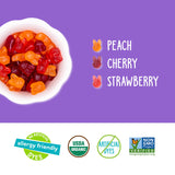 YumEarth Easter Candy Organic Gummy Fruits, 4 Ounce - Spring Fruit Flavors - Allergy Friendly, Gluten Free, Non-GMO, Vegan, No Artificial Dyes
