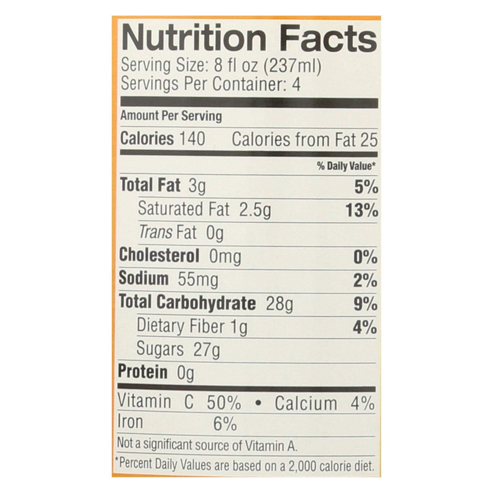 L&A Coconut Pineapple Juice, 32-Ounce (Pack of 6)