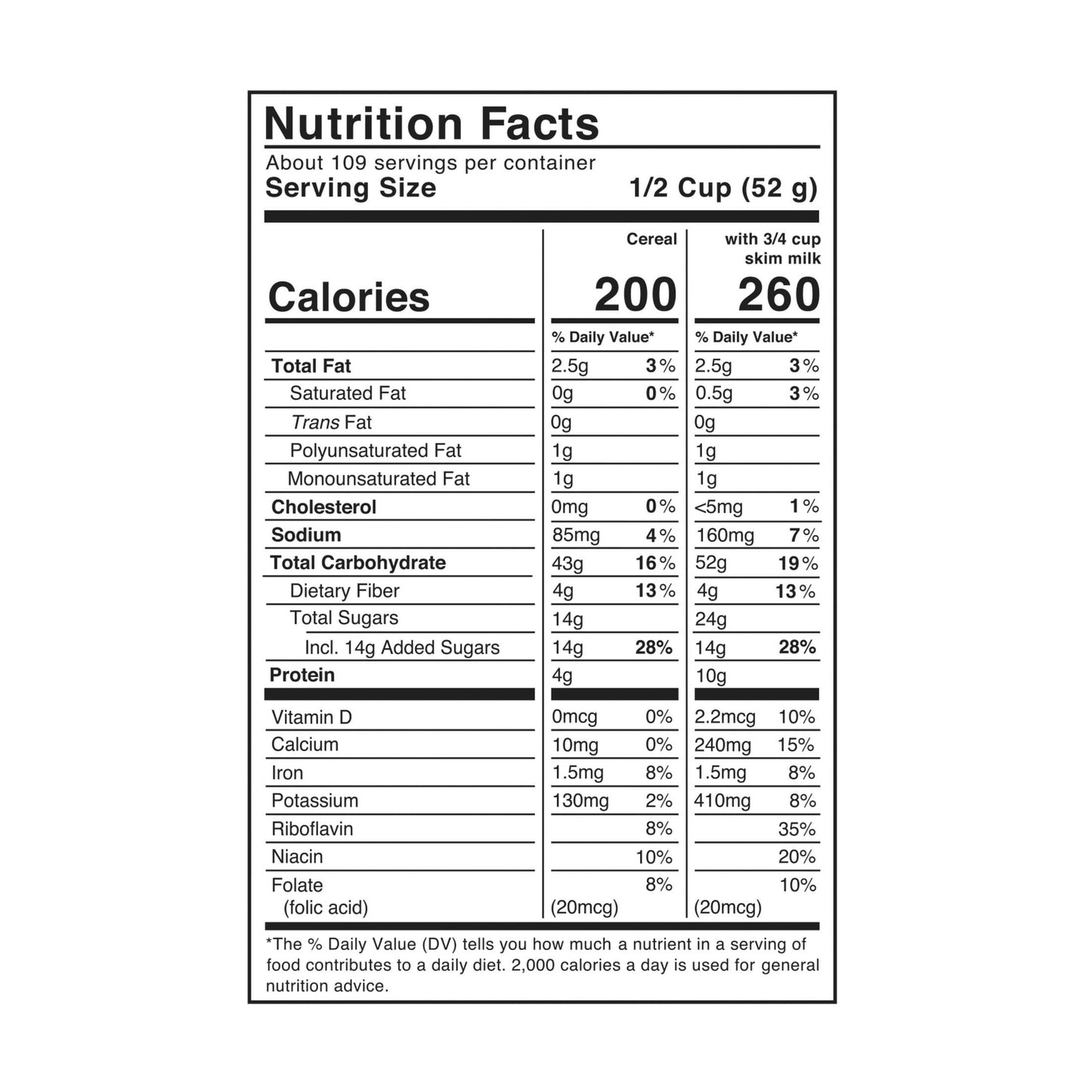 Kellogg's Low Fat Granola, Breakfast Cereal, Crunchy Clusters, Bulk, 12.5lb Case (1 Count)