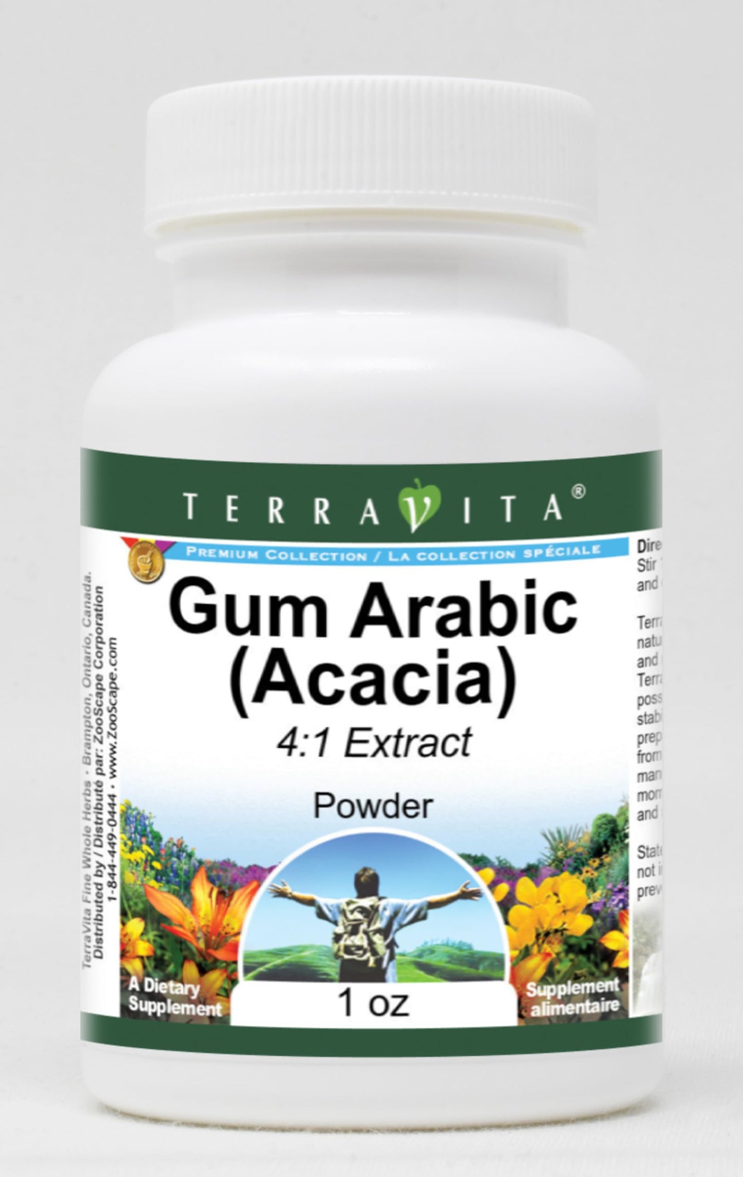 Gum Arabic (Acacia) 4:1 Powder (1 oz, ZIN: 520433)