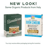 Bionaturae Penne Rigate Pasta Noodles - Durum Semolina Pasta, Kosher, High Protein, Non-GMO Verified, USDA Certified, Durum Semolina Fusilli, Fusilli